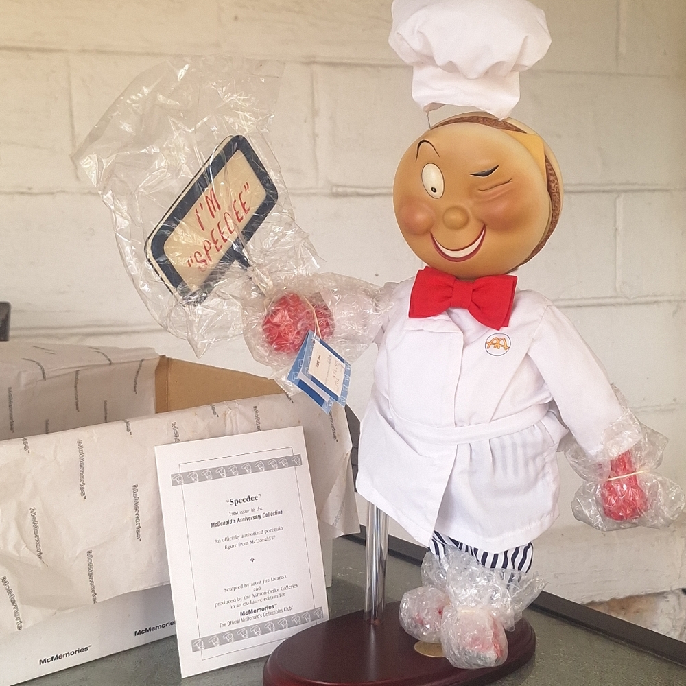 Speedee Mcdonalds Original Mascot